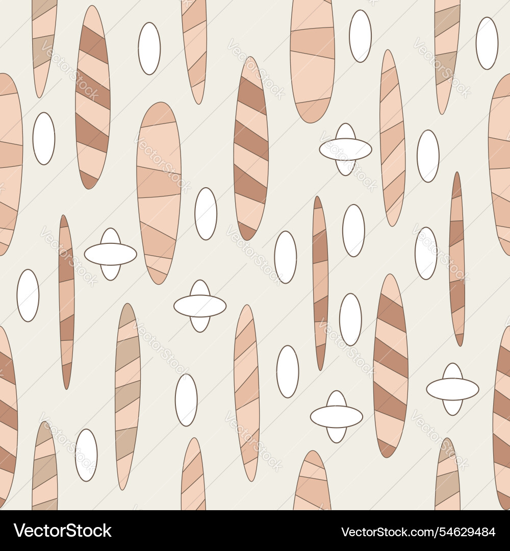 Seamless unique pattern creative background design Vector Image
