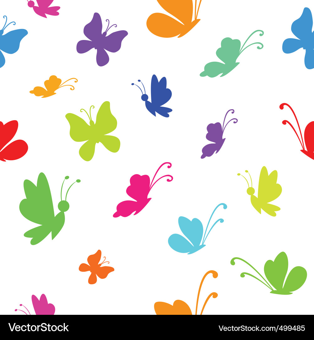 Background butterflies Royalty Free Vector Image