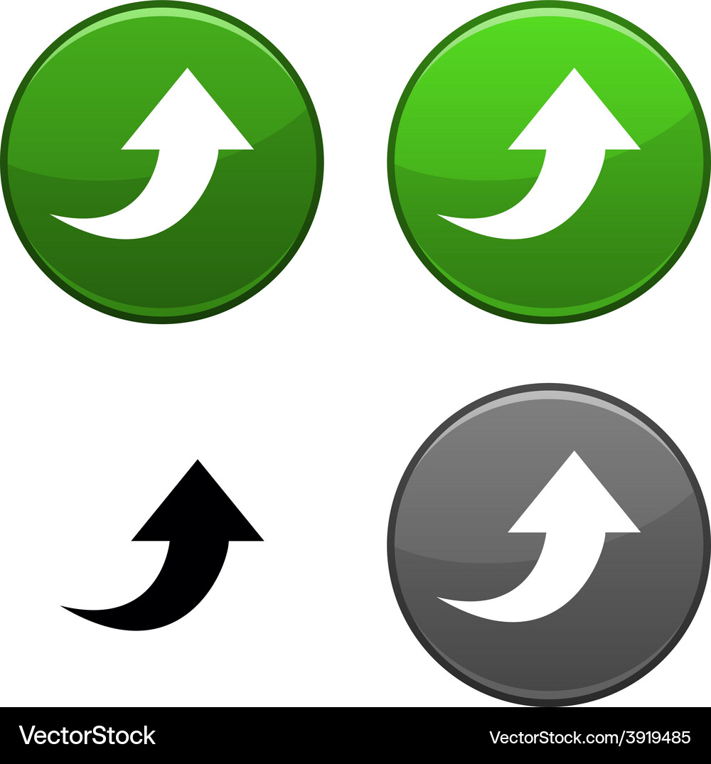 Upload button Vector Image