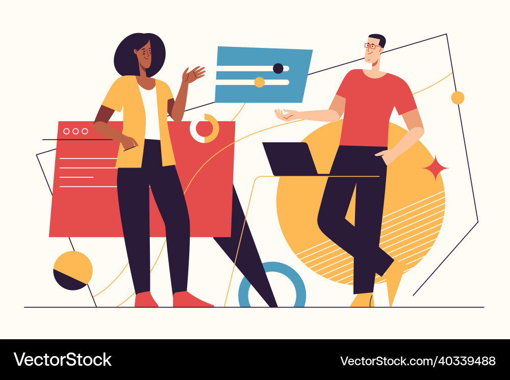 On the subject of data On the subject of data vector image