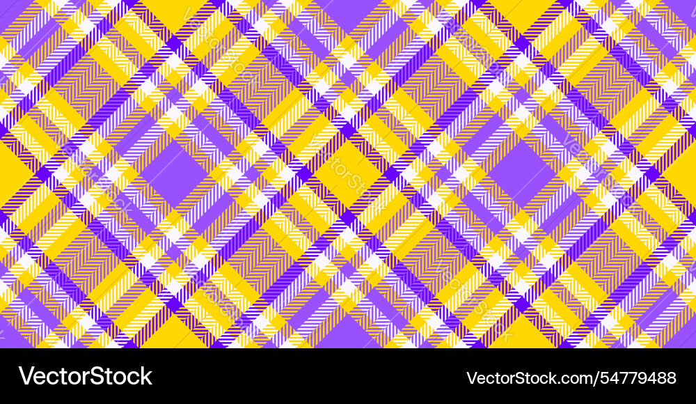 Paper tartan background pattern damask check vector image