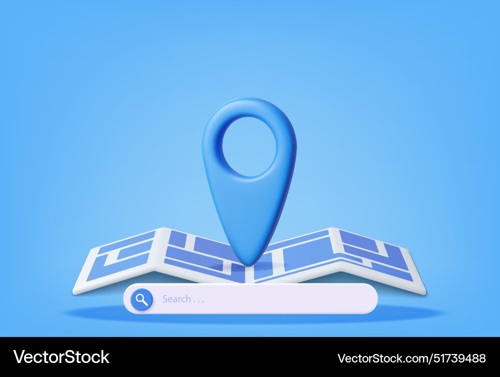 Pin Pointer und Karte Standortsuche gps Pin Pointer und Karte Standortsuche gps vektorbild