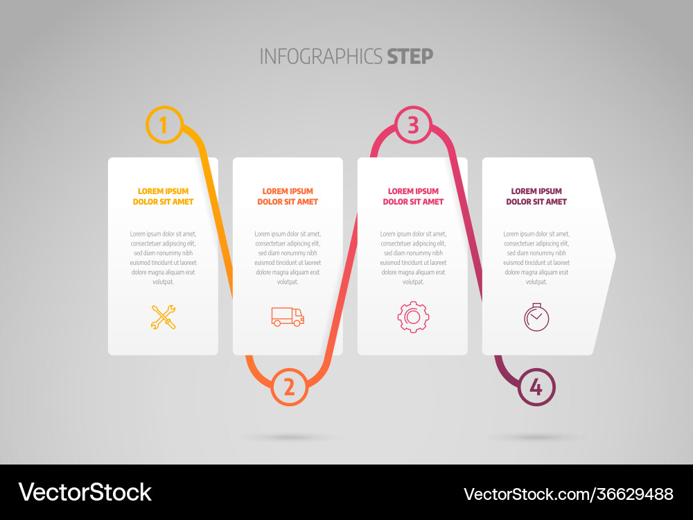 Timeline Infografikdesign oder Prozessdiagramm Timeline Infografikdesign oder Prozessdiagramm vektorbild