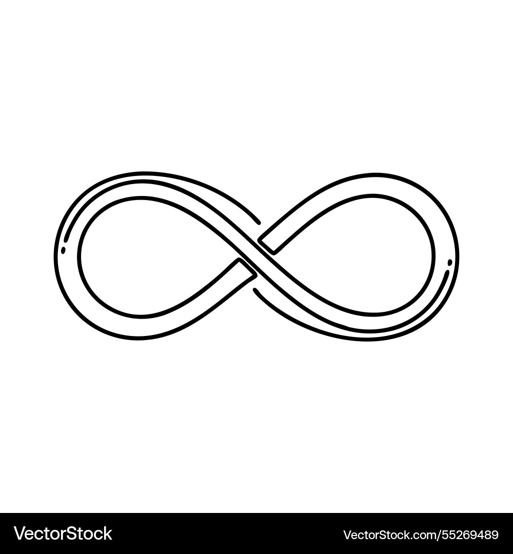 Infinity symbol team workflow programming project Infinity symbol team workflow programming project vector image