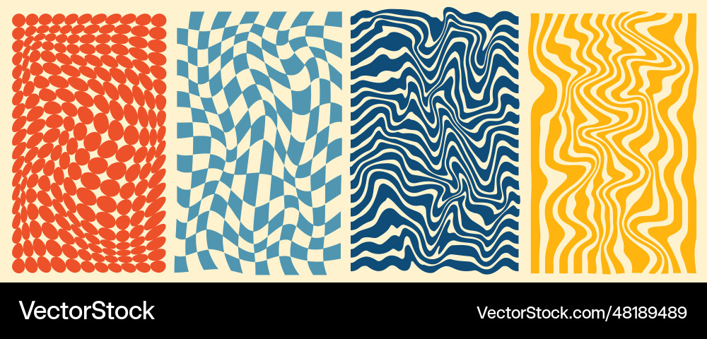 Retro Checkerboard Pattern vector image