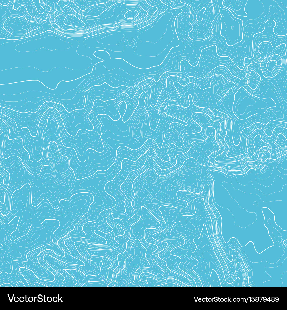 Topographic map background with space for copy vector image