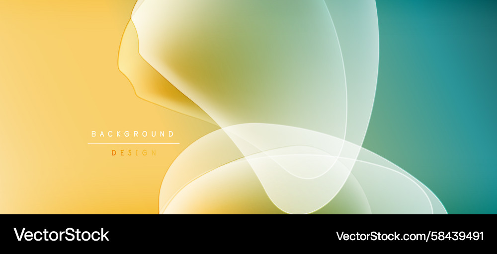 Abstract background features flowing shapes soft Abstract background features flowing shapes soft Vector Image