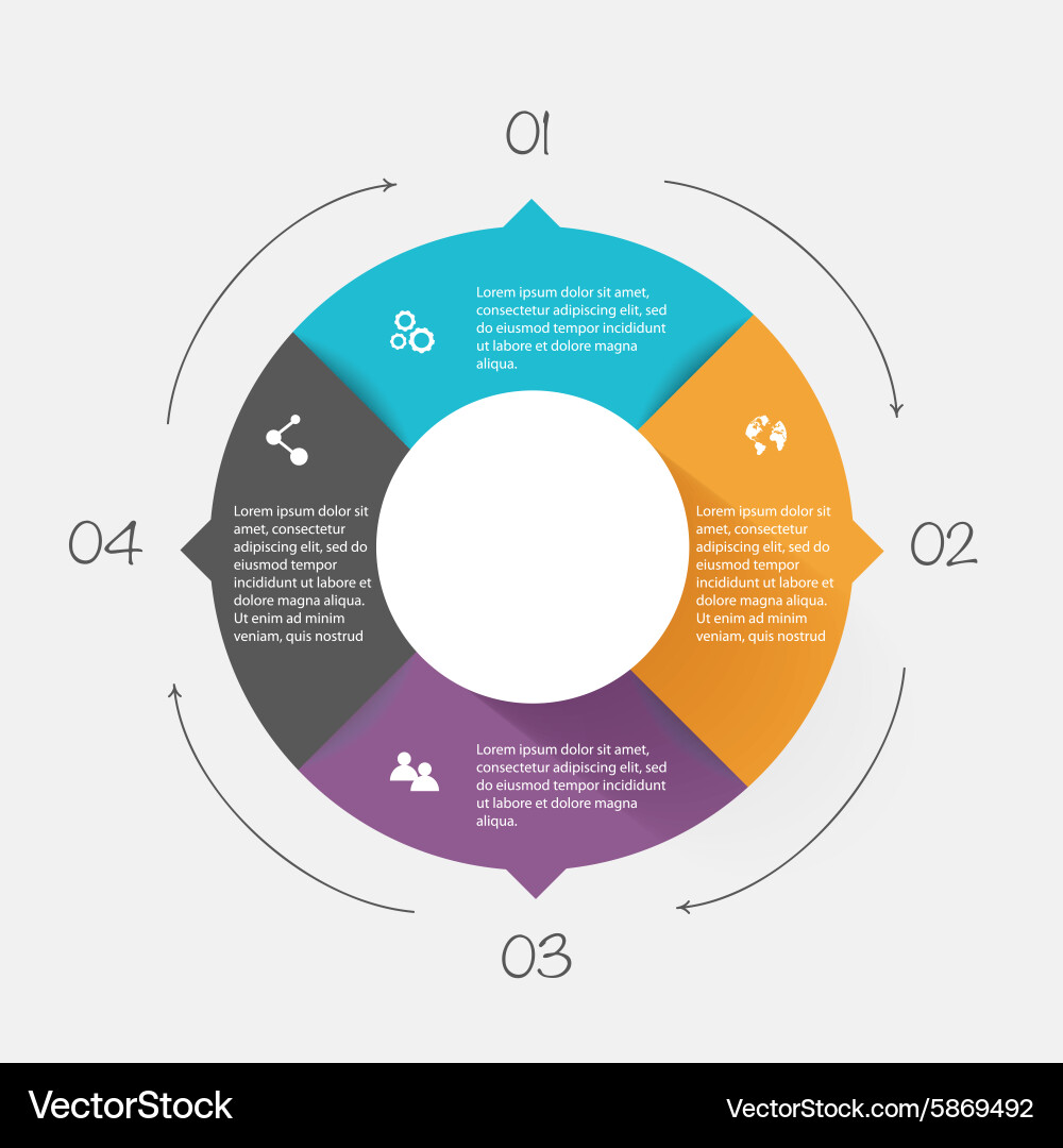 Informative Data Charts & Diagrams vector image