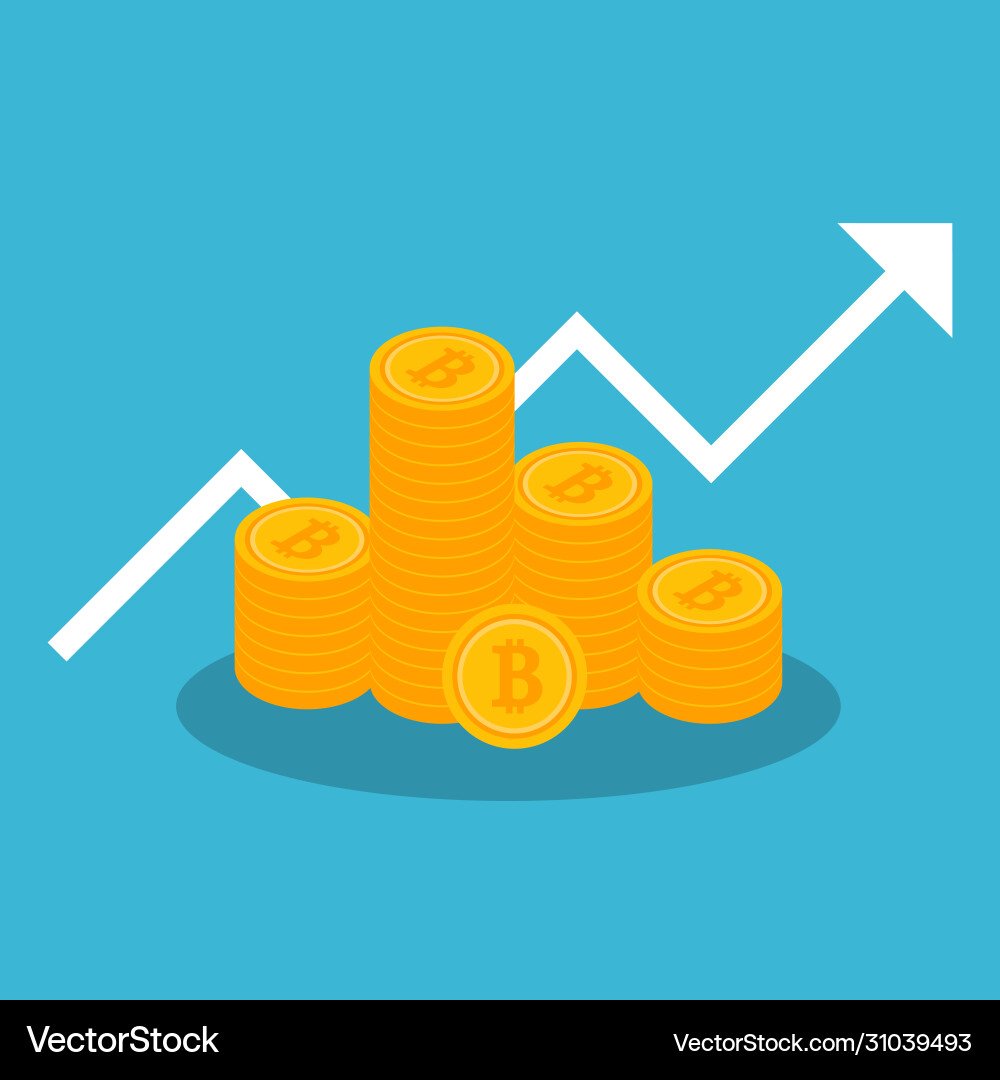 Cryptocurrency and bitcoin digital marketing – Royalty-Free Vector |  VectorStock