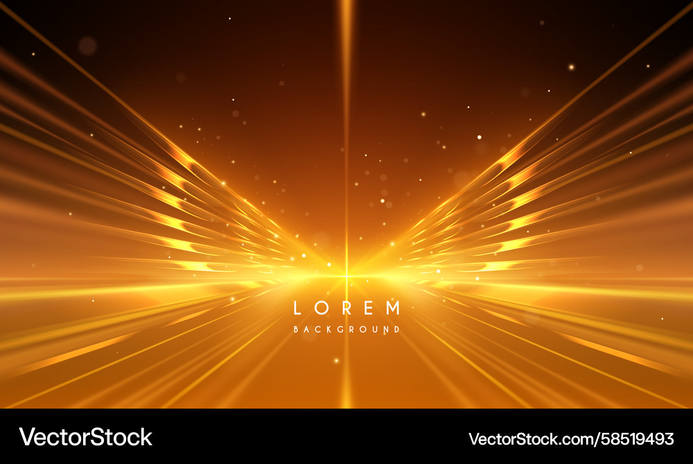 Dynamic Light Rays Background Vector Image