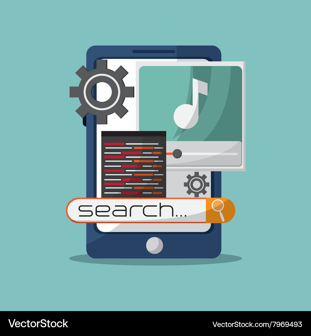 Responsive web design Vector Image