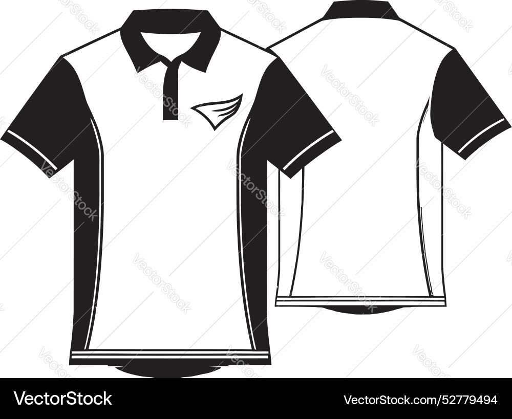 Classic crest polo t shirt logo symbol sporty Classic crest polo t shirt logo symbol sporty vector image
