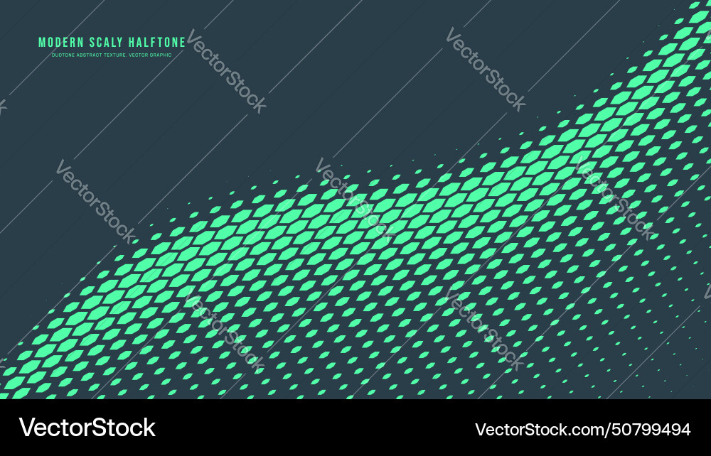 Modern scaly halftone pattern smooth curved Modern scaly halftone pattern smooth curved vector image