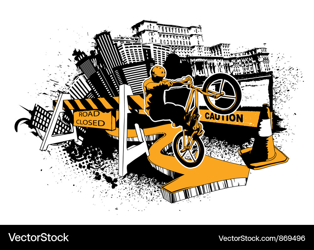 Urban background Vector Image