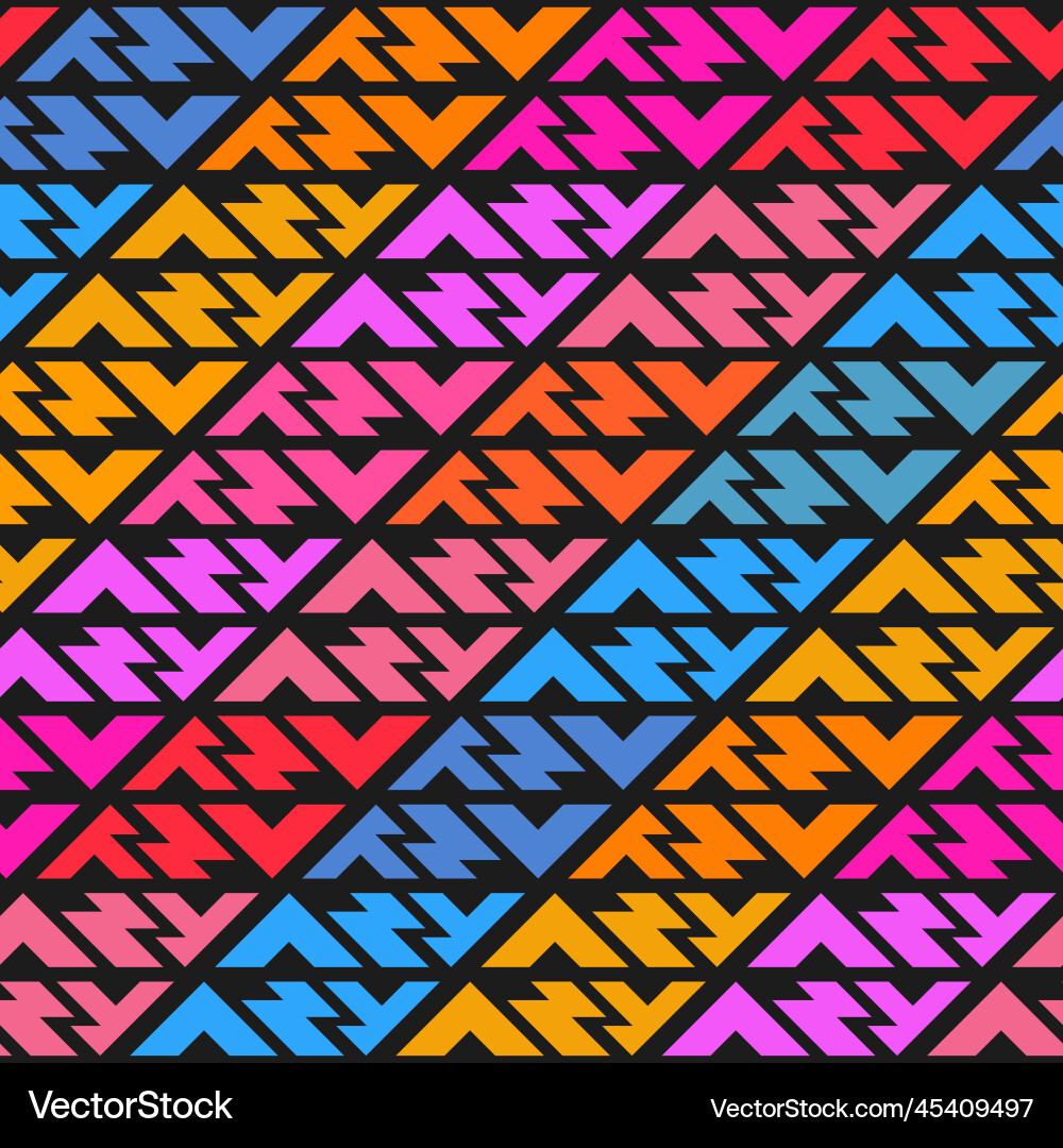 Dynamic Geometric Pattern vector image