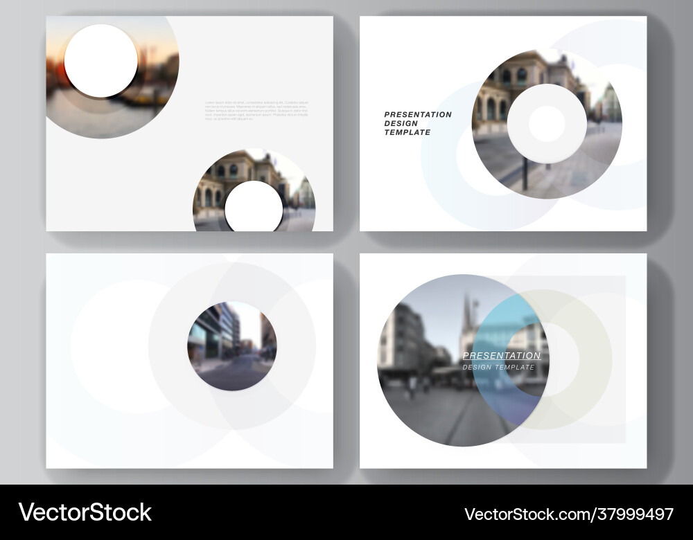 Layout presentation slides design Layout presentation slides design Vector Image