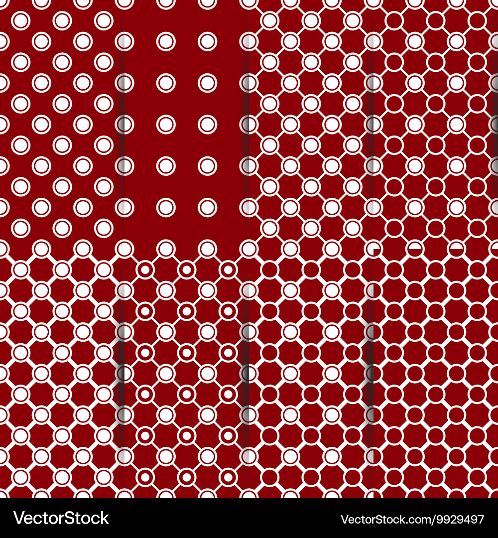 Set of seamless pattern Vector Image