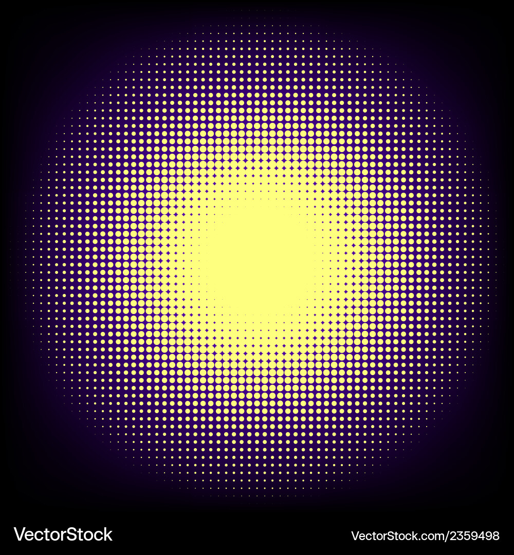 Dynamic Spot Flash Element vector image