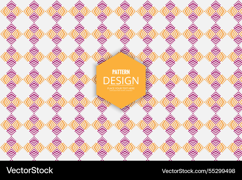 Geometric eps pattern design element vector image