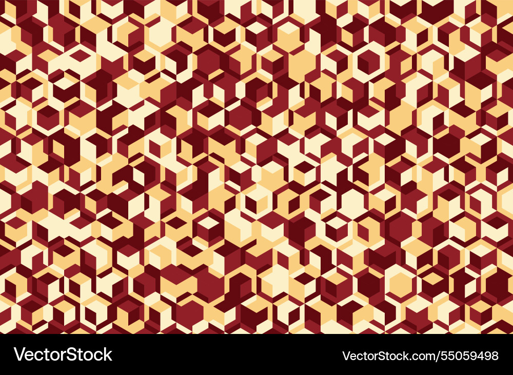 Geometric pattern with minimal shapes Vector Image