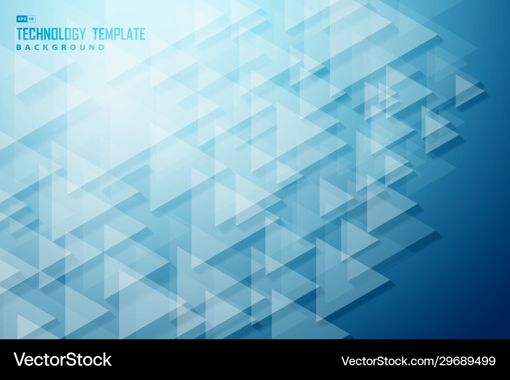 Abstract triangle pattern design technology Abstract triangle pattern design technology vector image