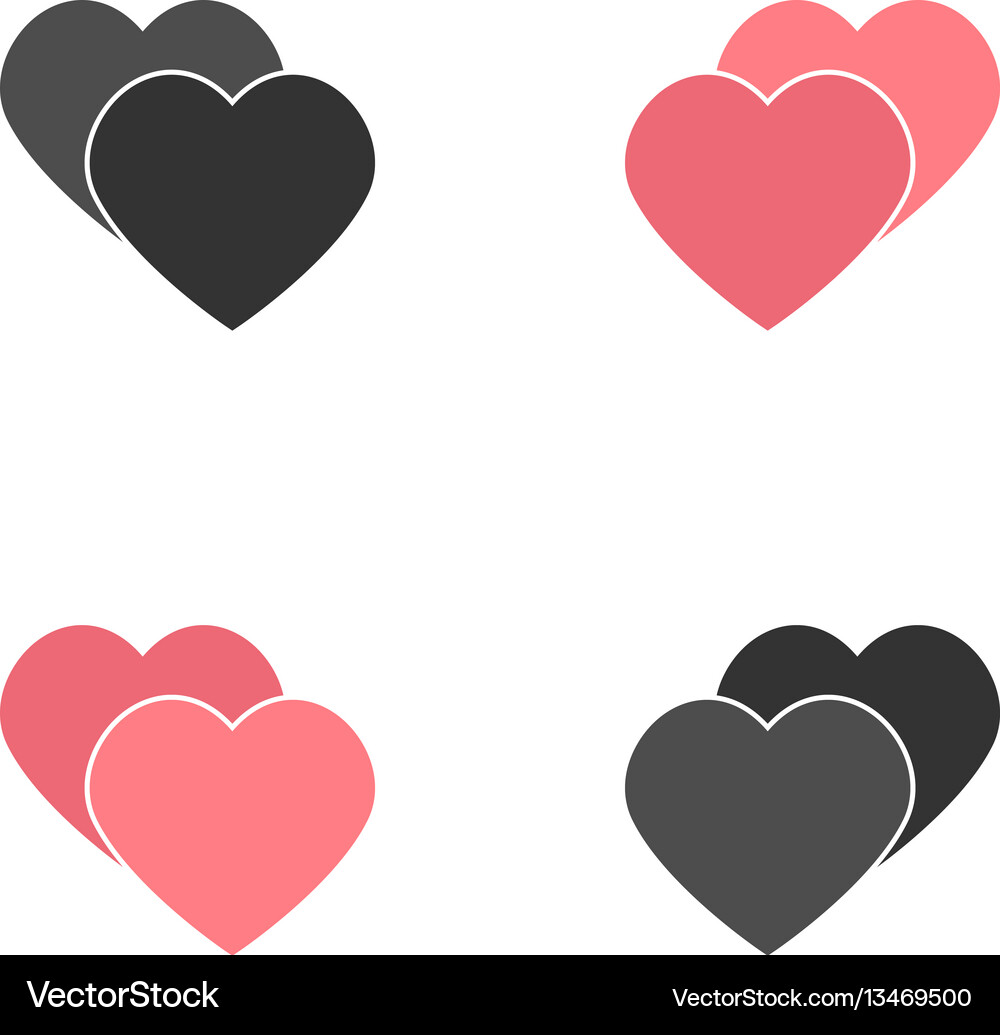 Abstract heart element for design Abstract heart element for design Vector Image