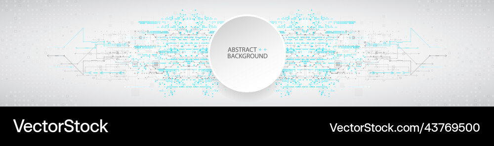 Abstract technological background with various Abstract technological background with various vector image