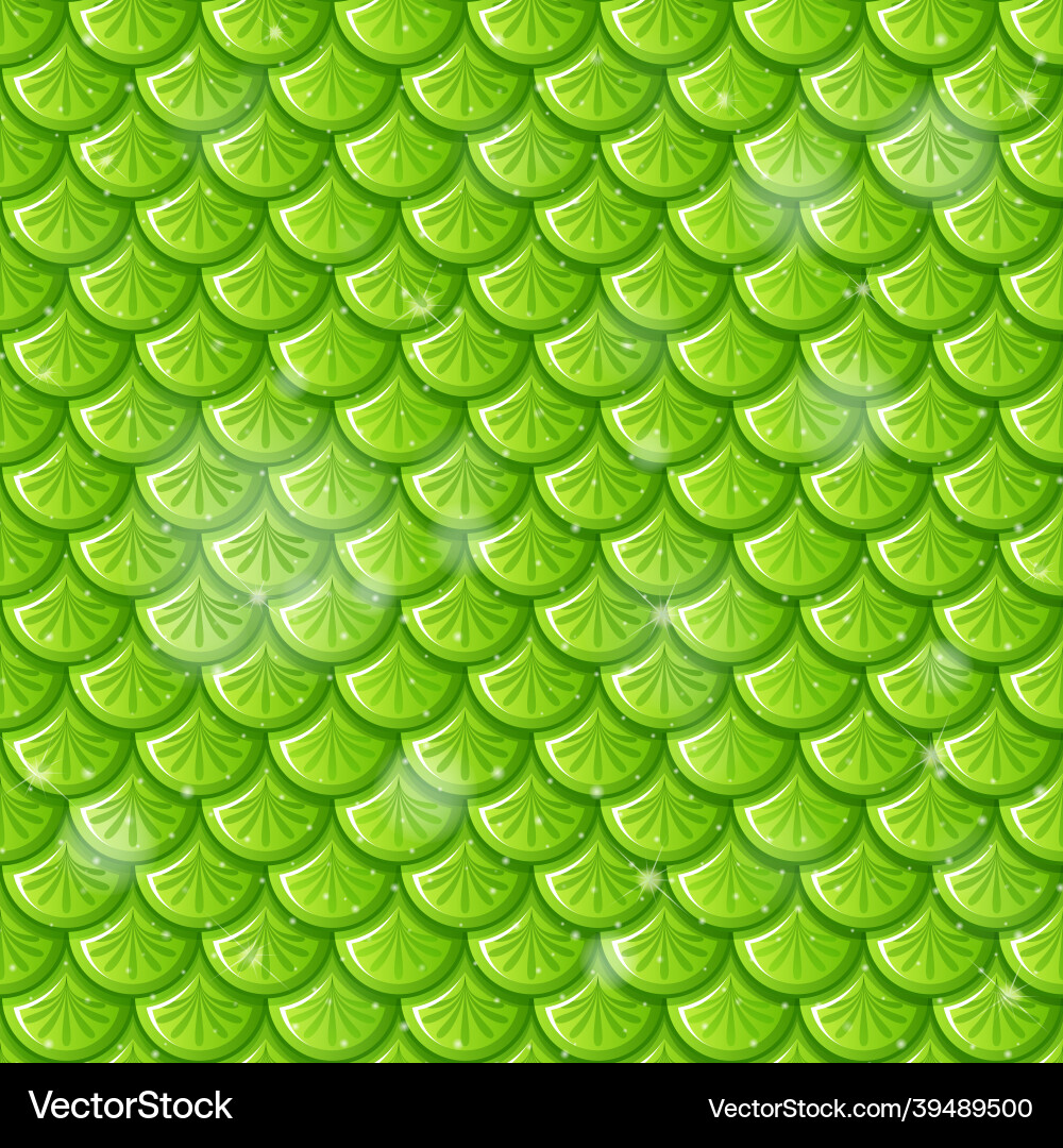 Fish scale seamless pattern background Fish scale seamless pattern background vector image