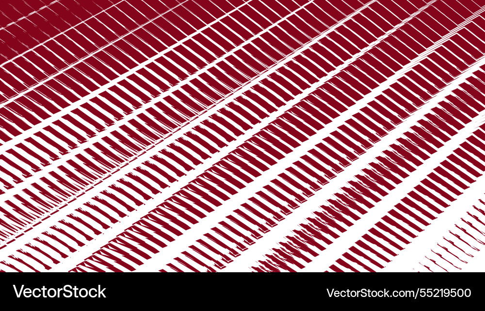Red zig zag line brush pattern abstract Red zig zag line brush pattern abstract vector image