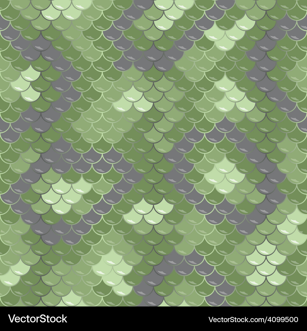 Scales Seamless Pattern Vector Image