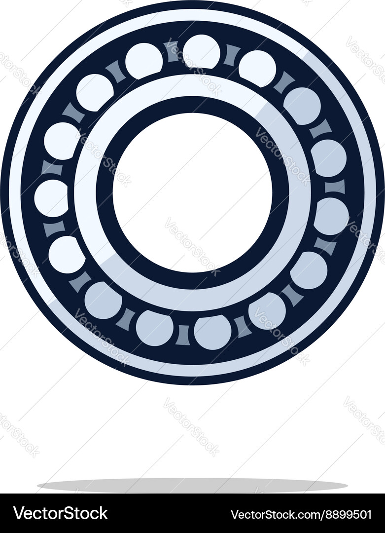 Ball bearing Vector Image