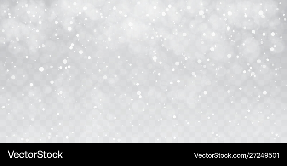 Christmas snow heavy snowfall falling snowflakes Vector Image
