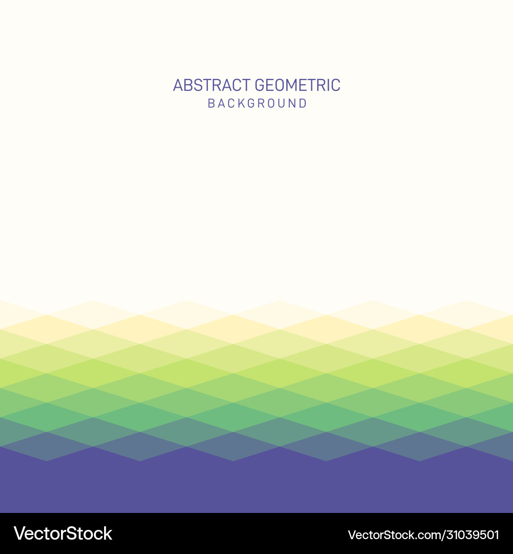 Geometric Pattern Background vector image