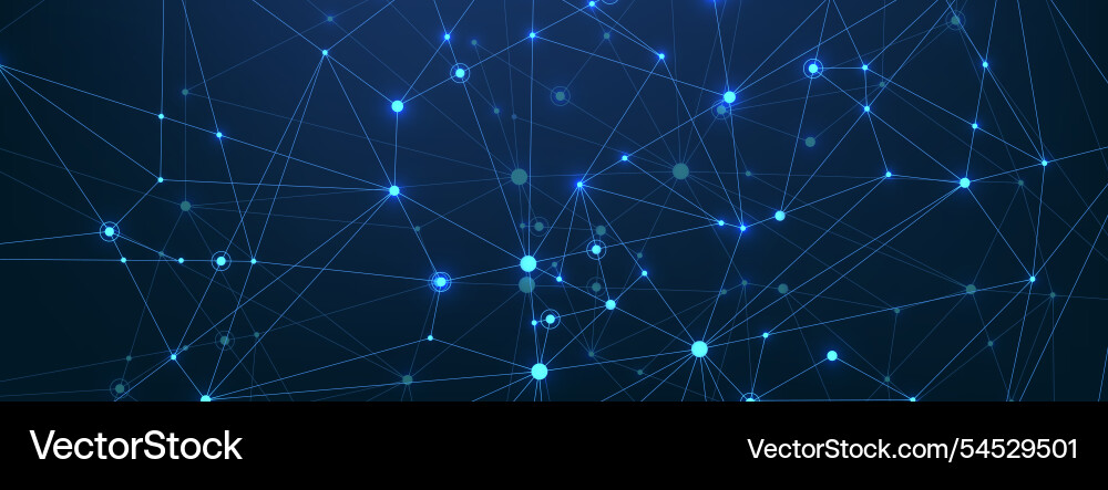Global network connection concept big data Global network connection concept big data vector image