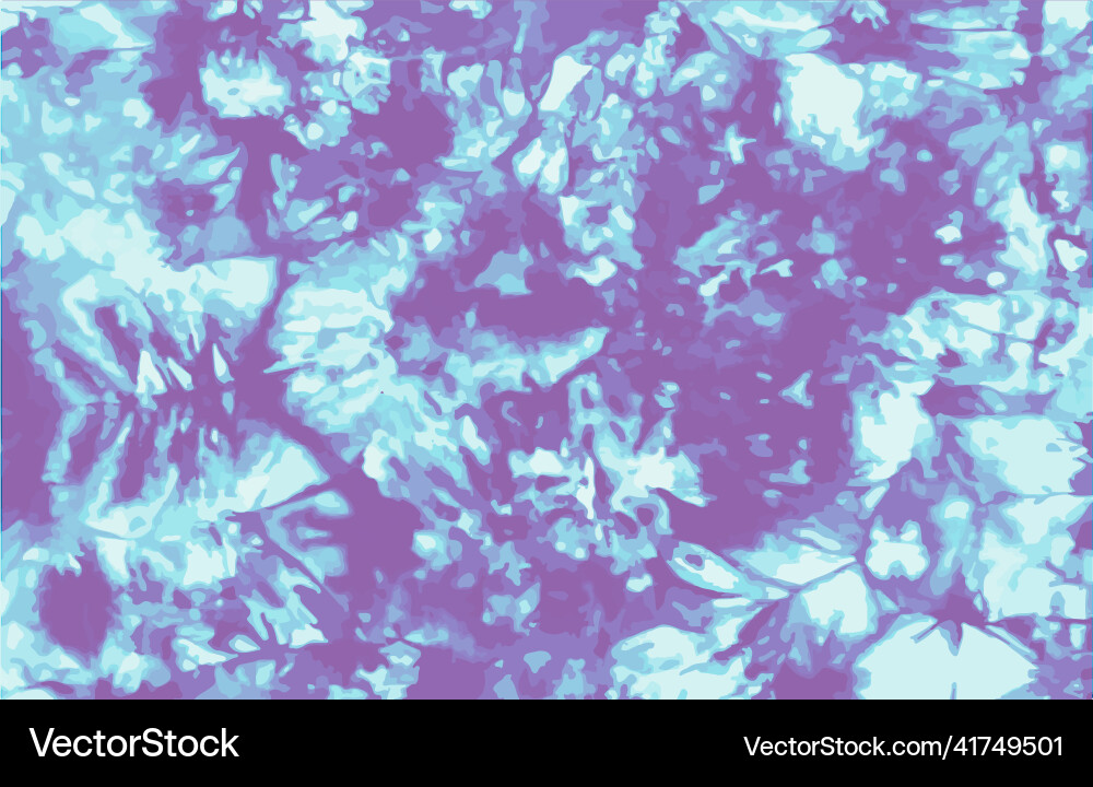 Tie dye background geometric pattern texture vector image