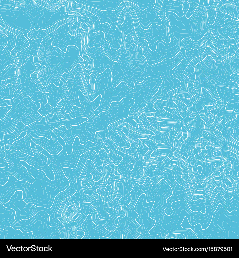 Topographic map background with space for copy Vector Image