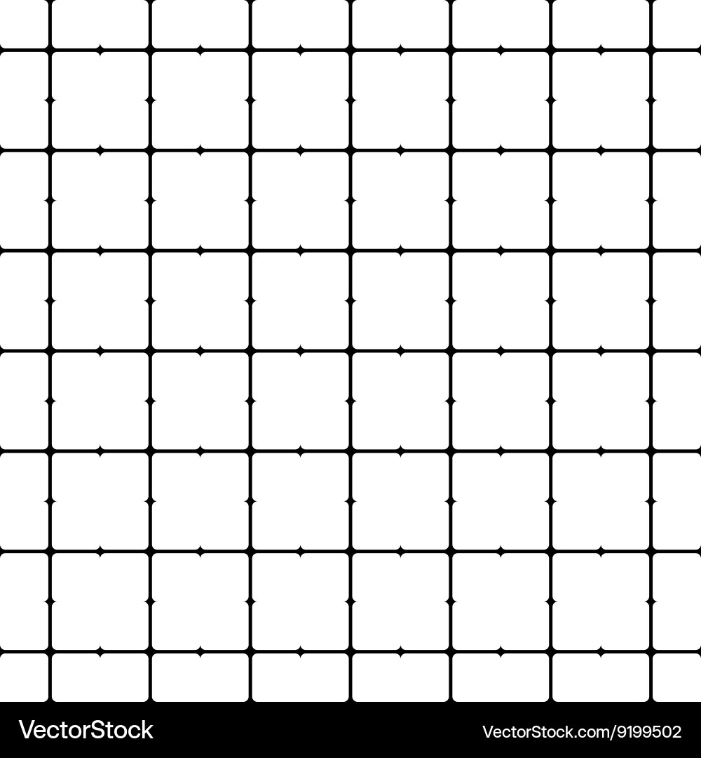Modern Geometric Grid Pattern vector image