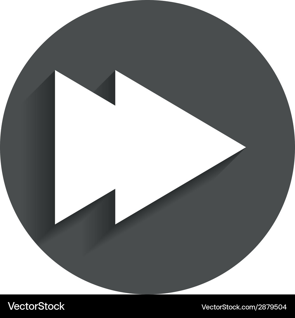 Arrow sign icon next button navigation symbol Vector Image