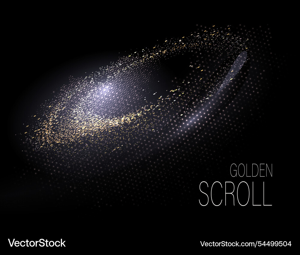 Isolated design element with a shiny spiral Isolated design element with a shiny spiral vector image