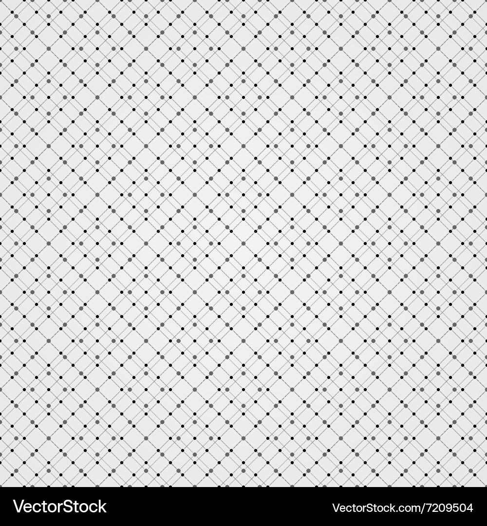 Pointed Geometric Dots Pattern vector image