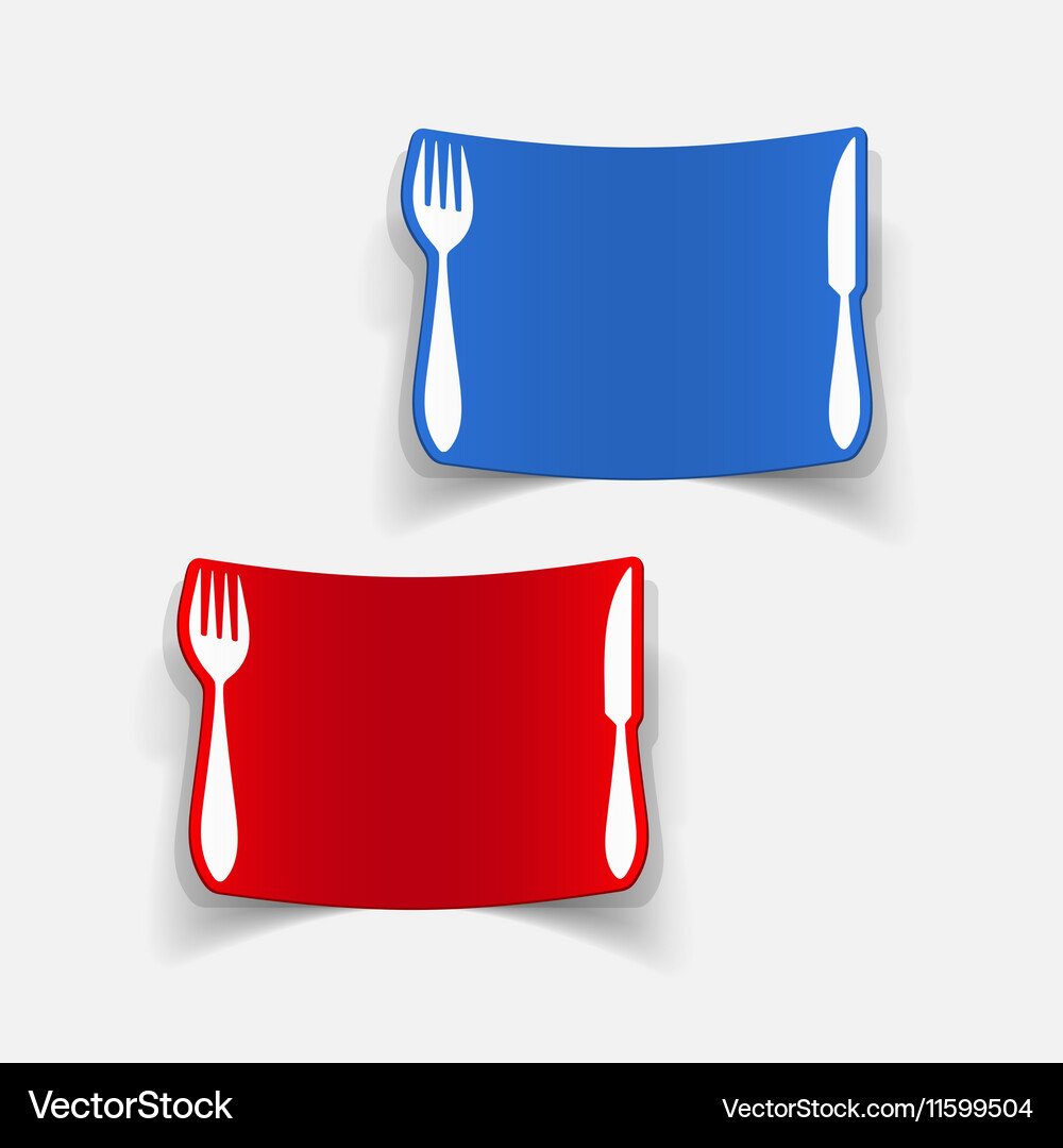 Realistic design element Vector Image