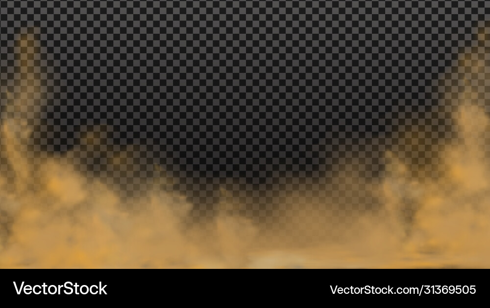 Dust Cloud with Particles Vector Image