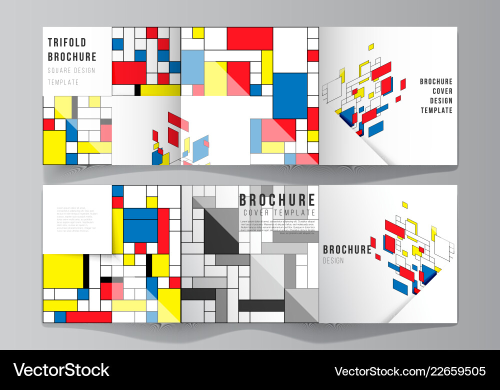 Minimal editable layout of square Minimal editable layout of square vector image