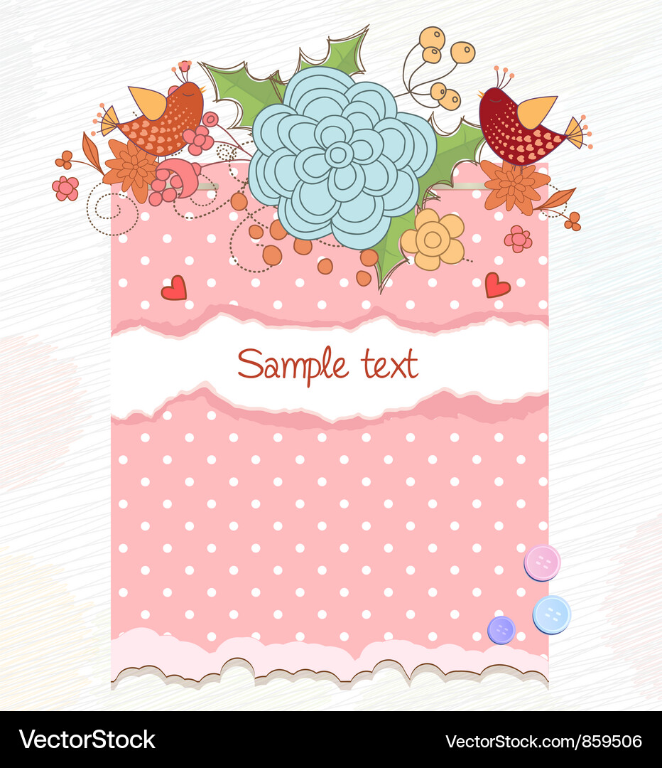 Spring frame Vector Image