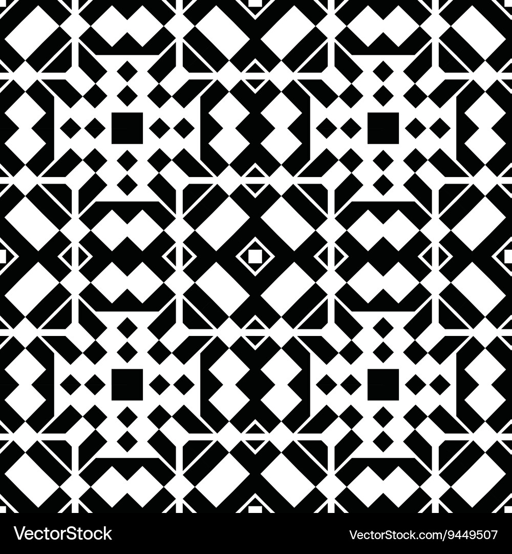 Geometric Seamless Pattern Vector Image