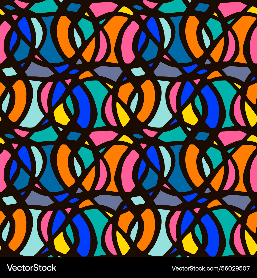Seamless pattern with a simple abstract drawing Seamless pattern with a simple abstract drawing vector image