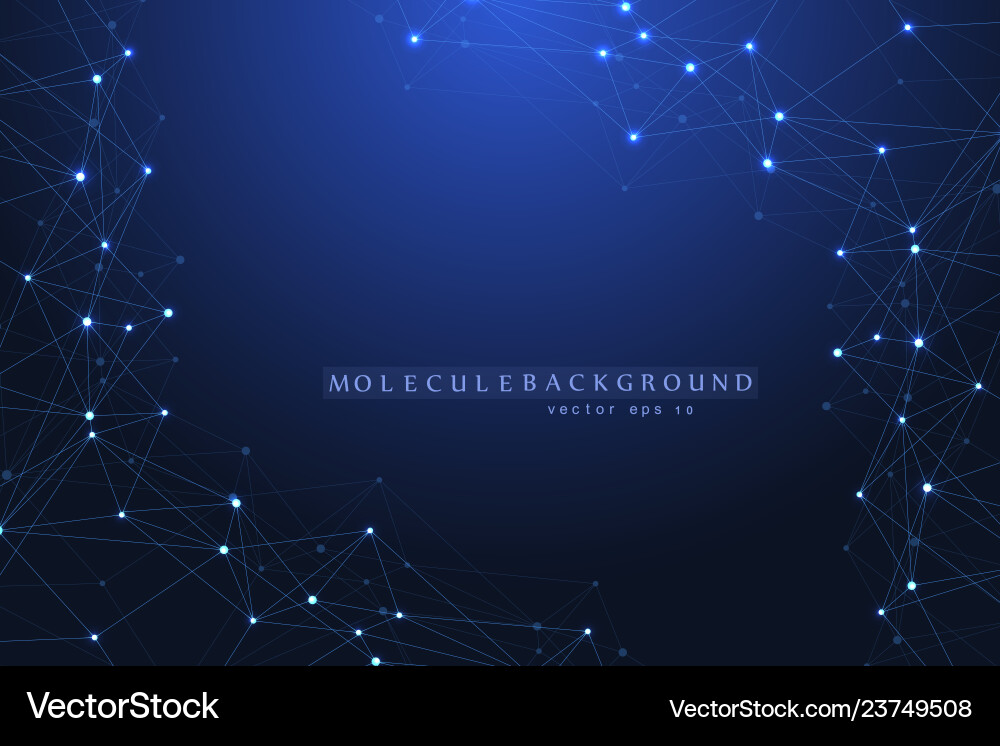 Abstract Network Connection vector image
