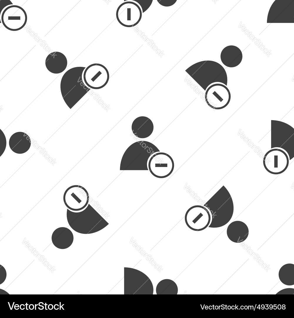 Remove user pattern vector image