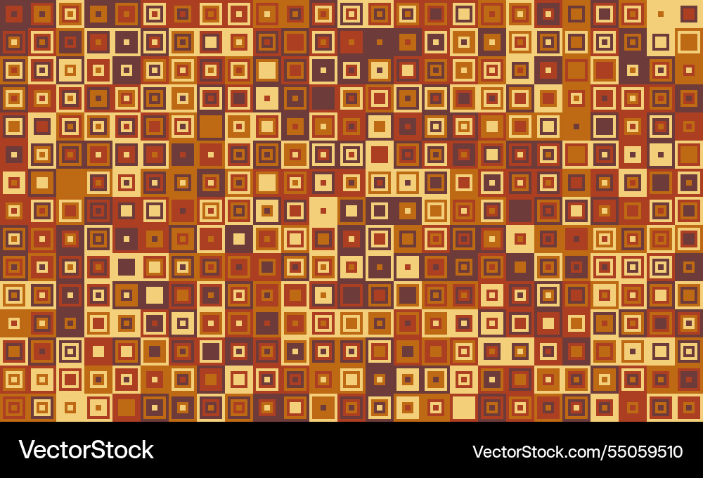 Abstract cube mosaic with structured colors Abstract cube mosaic with structured colors Vector Image