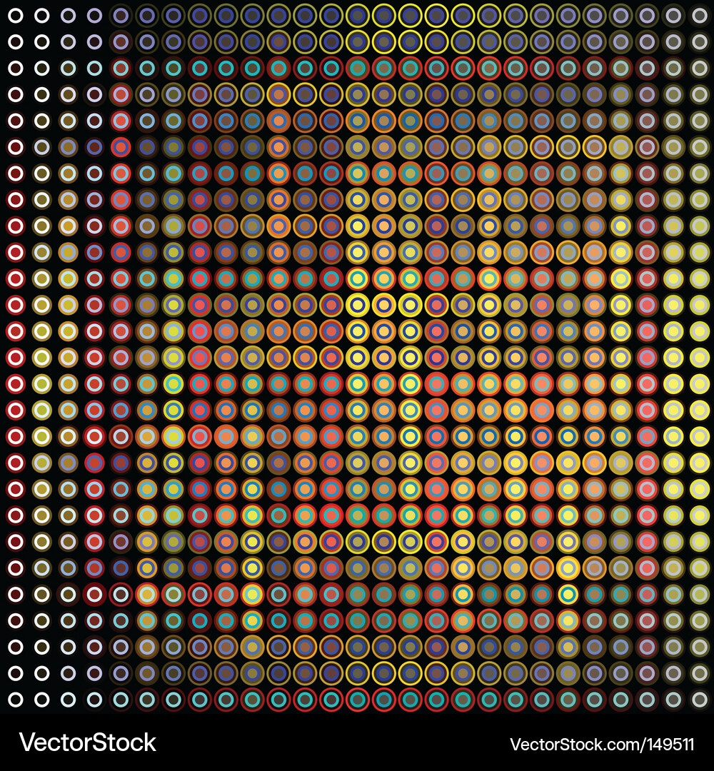 Circles background Vector Image